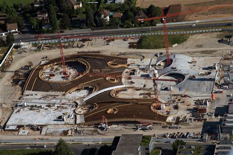 rolex learning centre construction